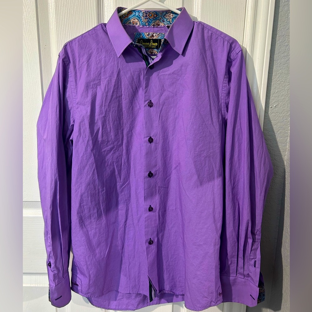 Banana Lemon Dress shirt, Size medium